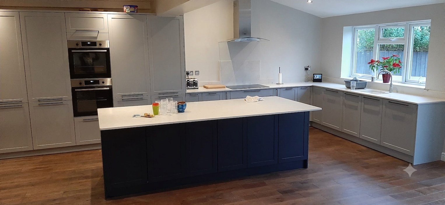 Modern kitchen with island
