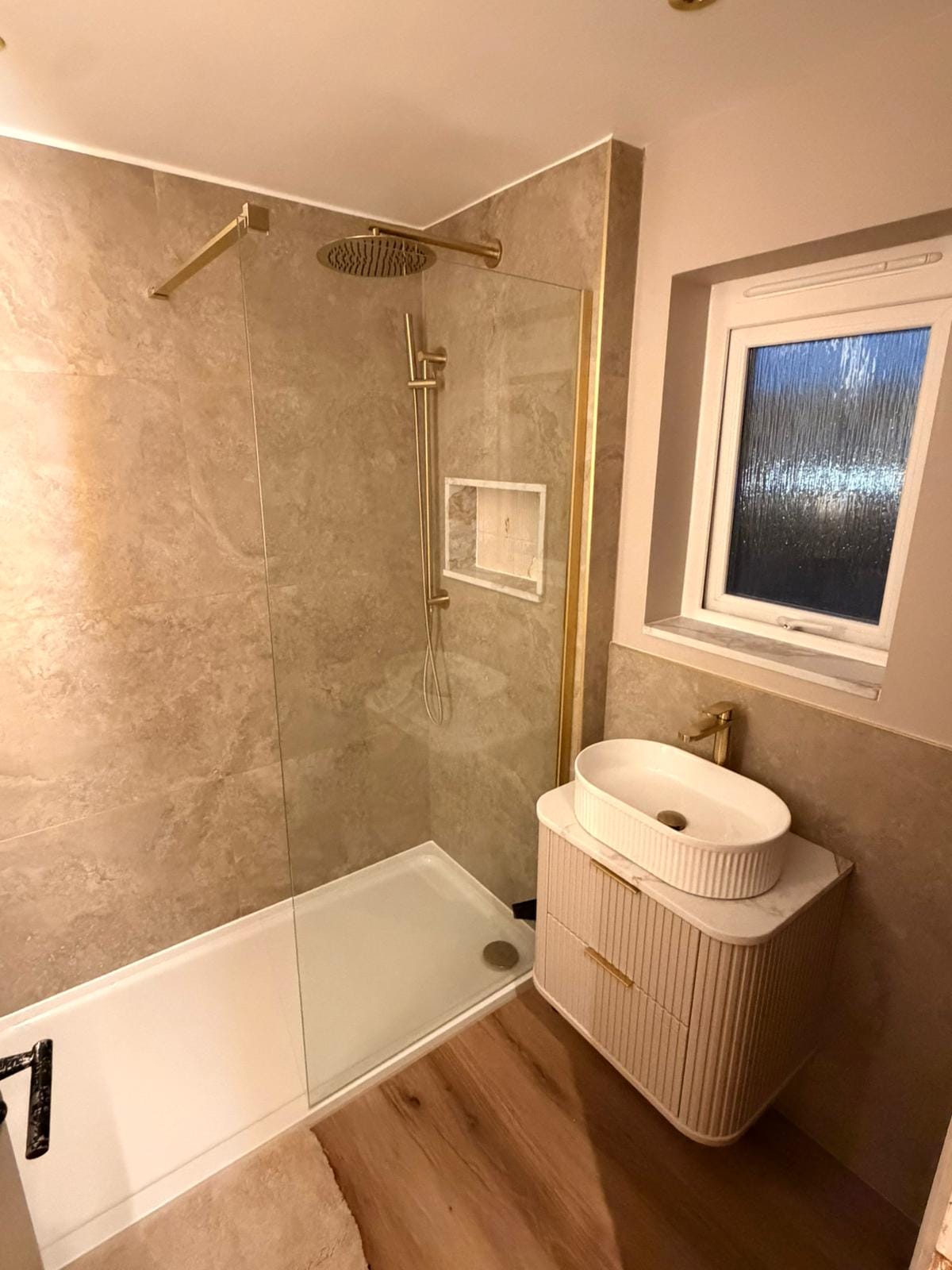 Walk-in shower